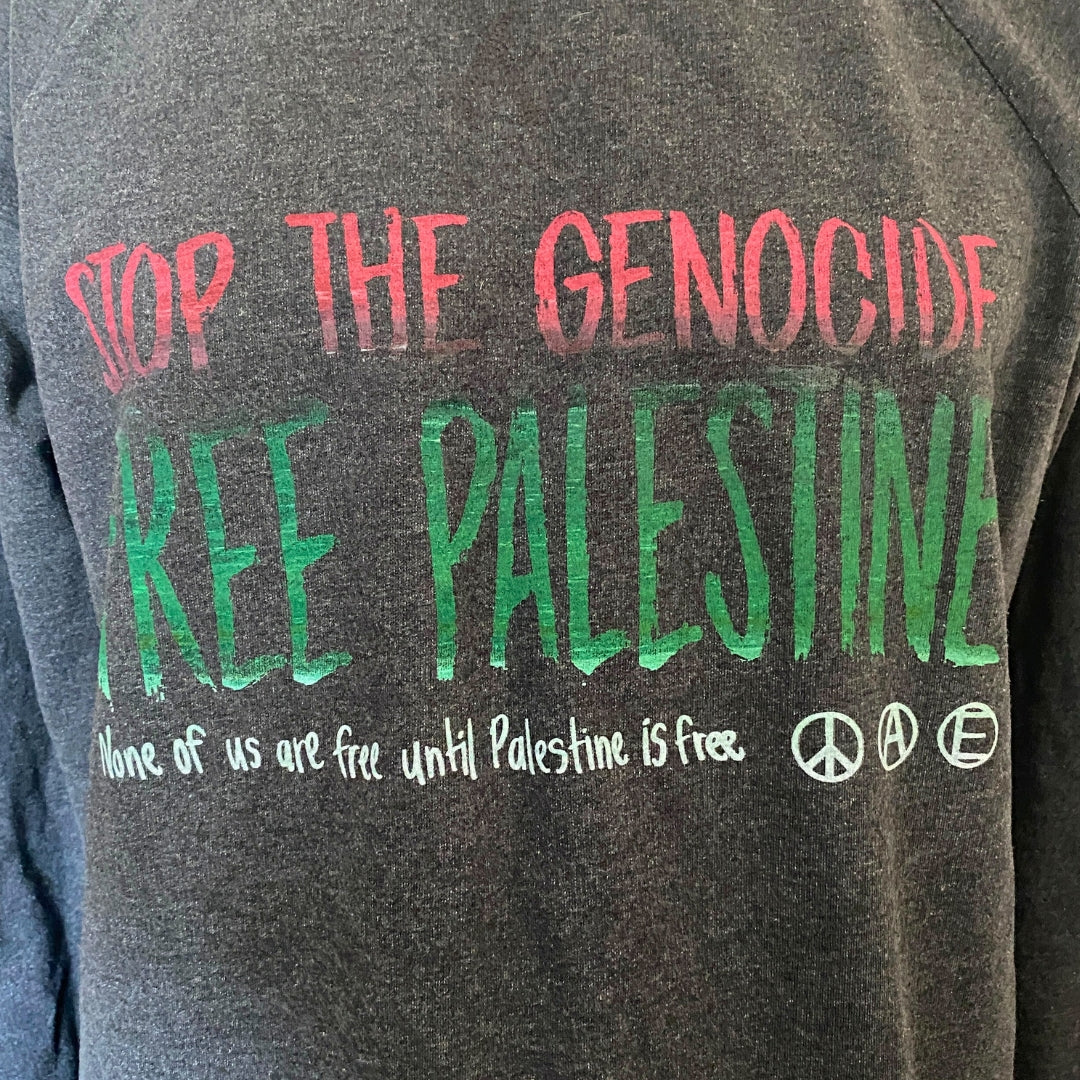 Free Palestine - L size long sleeve