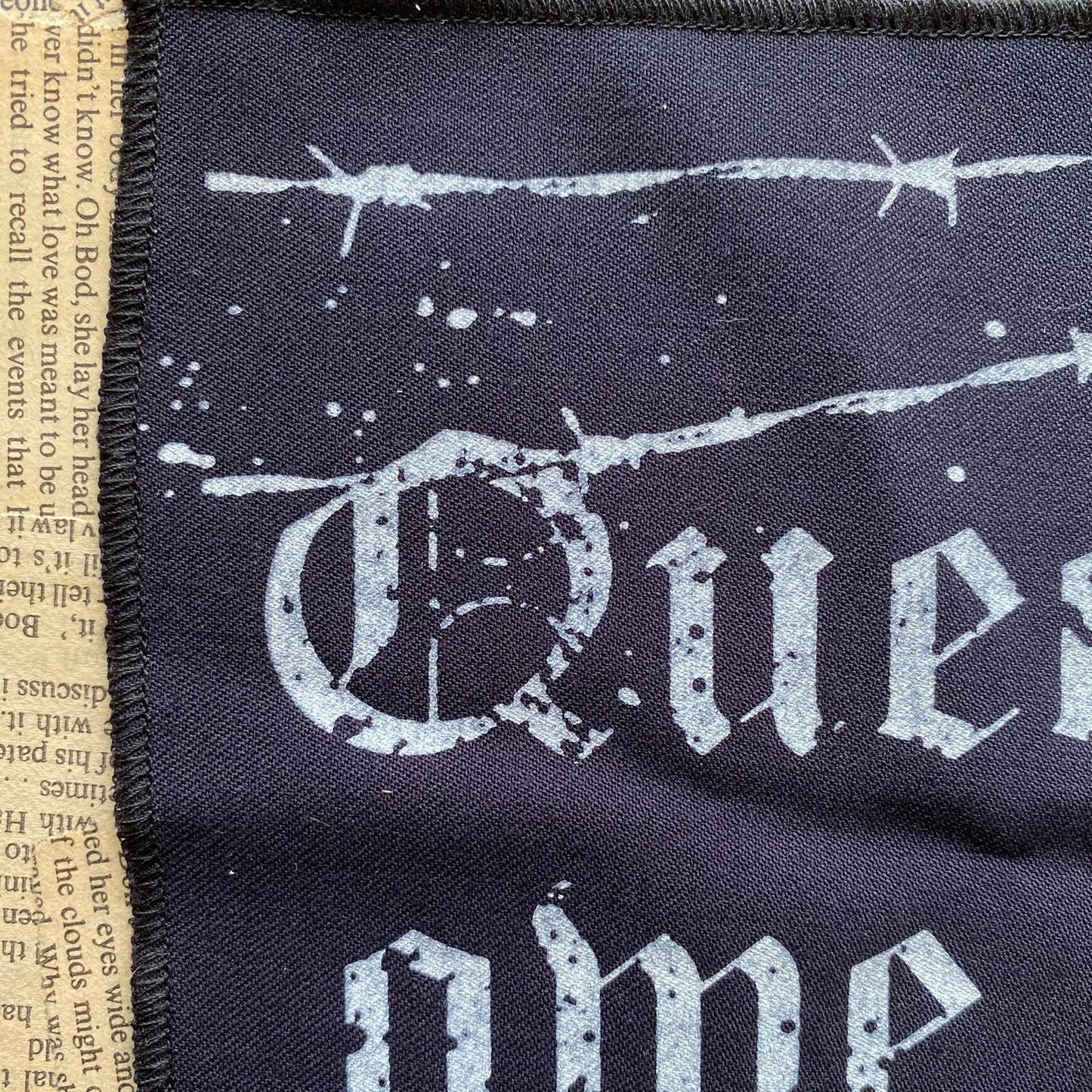 Queers don't owe you shit - backpatch
