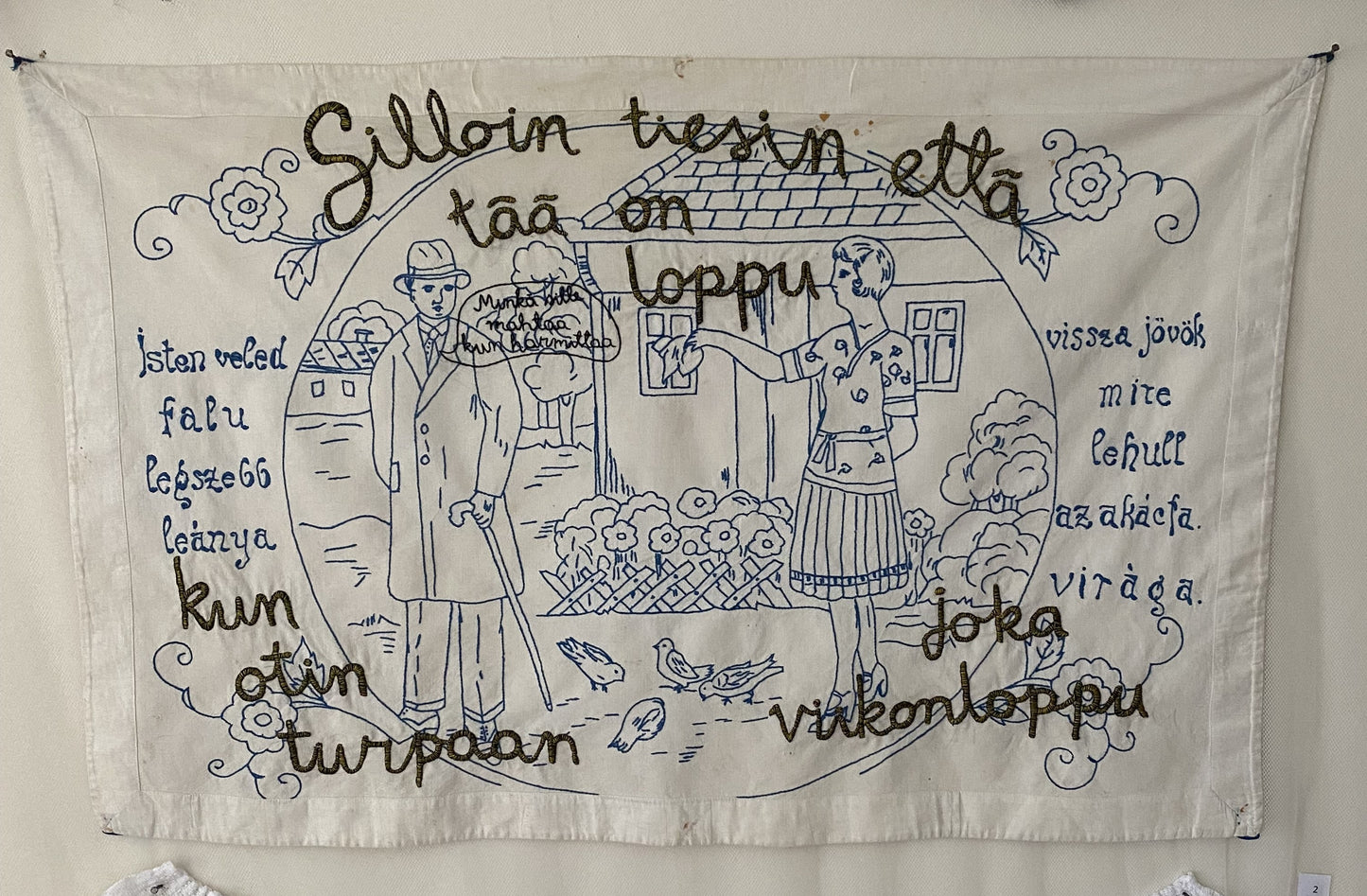 Helena - embroidery work