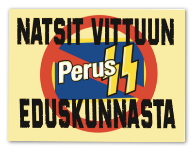 Natsit vittuun eduskunnasta - Vinyylitarra