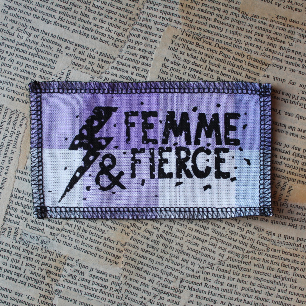 Femme & Fierce - a small fabric label