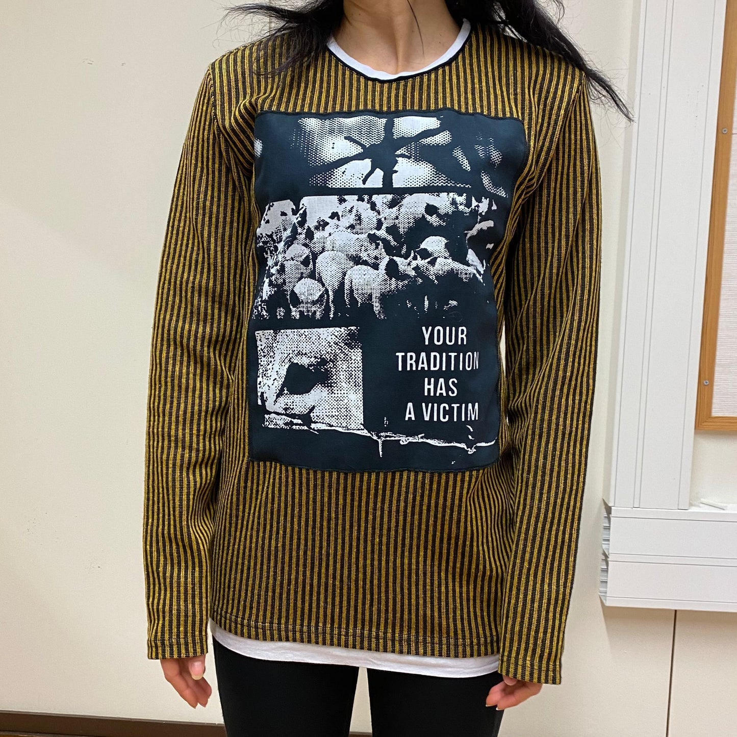 Your tradition has a victim - S size sweater