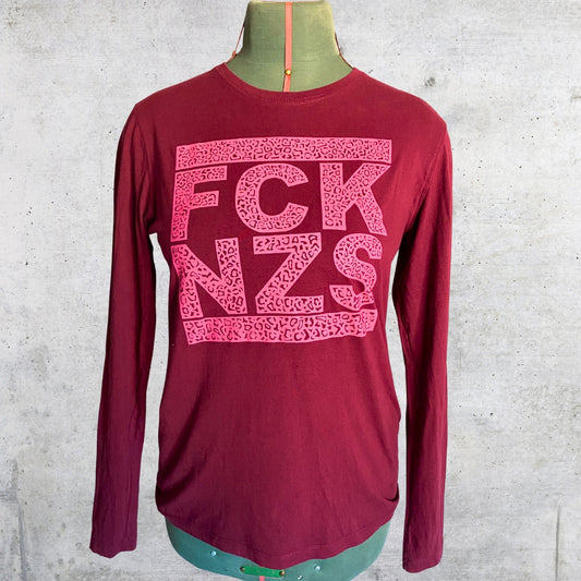 FCK NZS - M size long sleeve