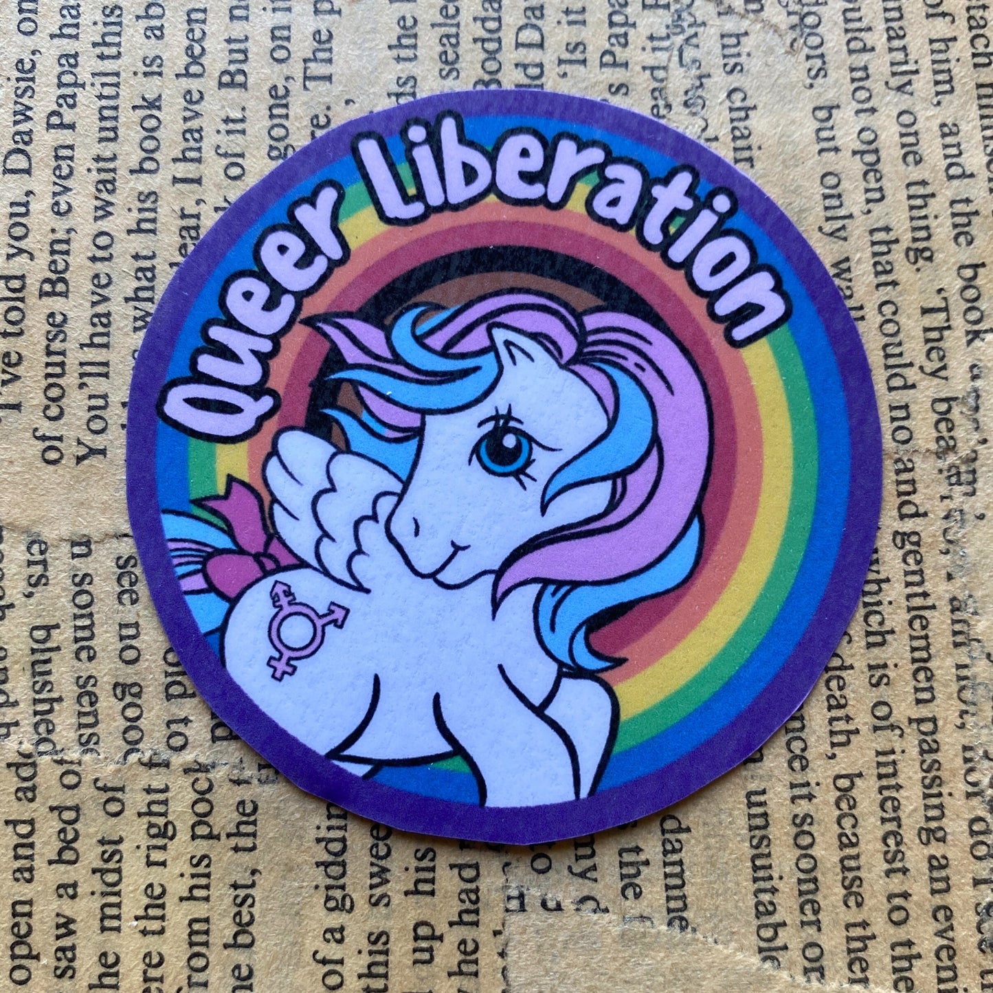 Queer Liberation Poni - Tarra