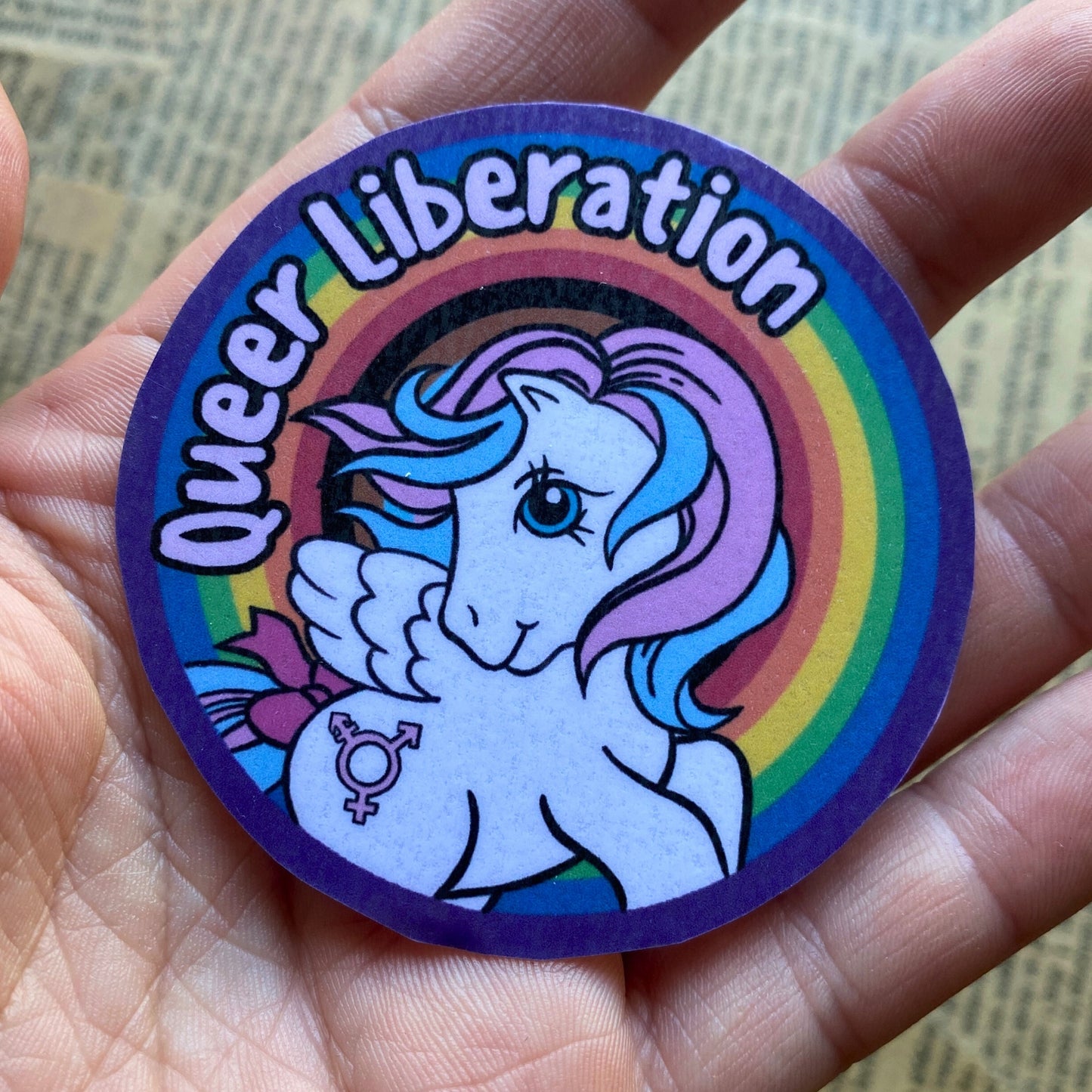 Queer Liberation Poni - Tarra