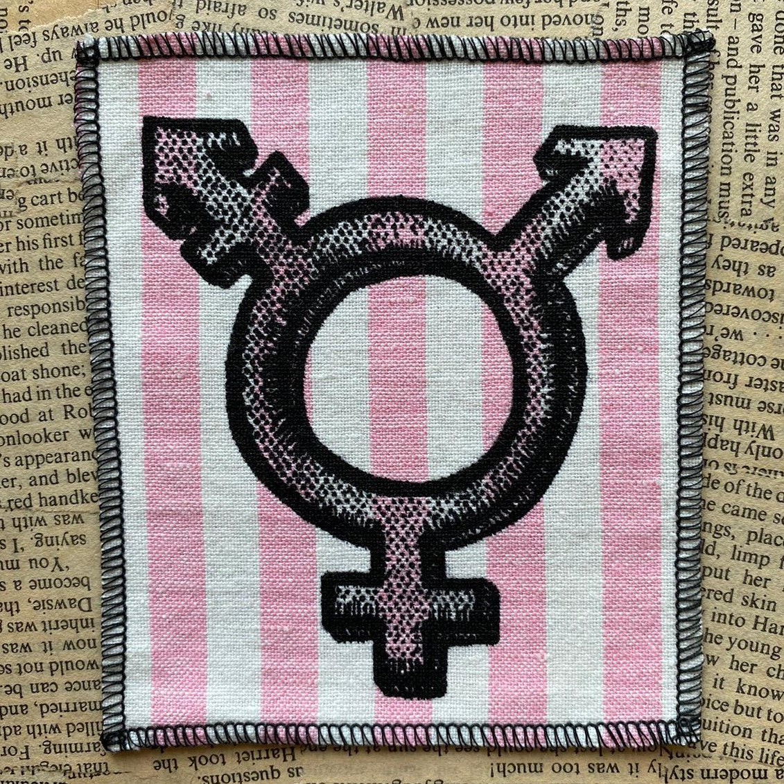 Trans symbol - small patch