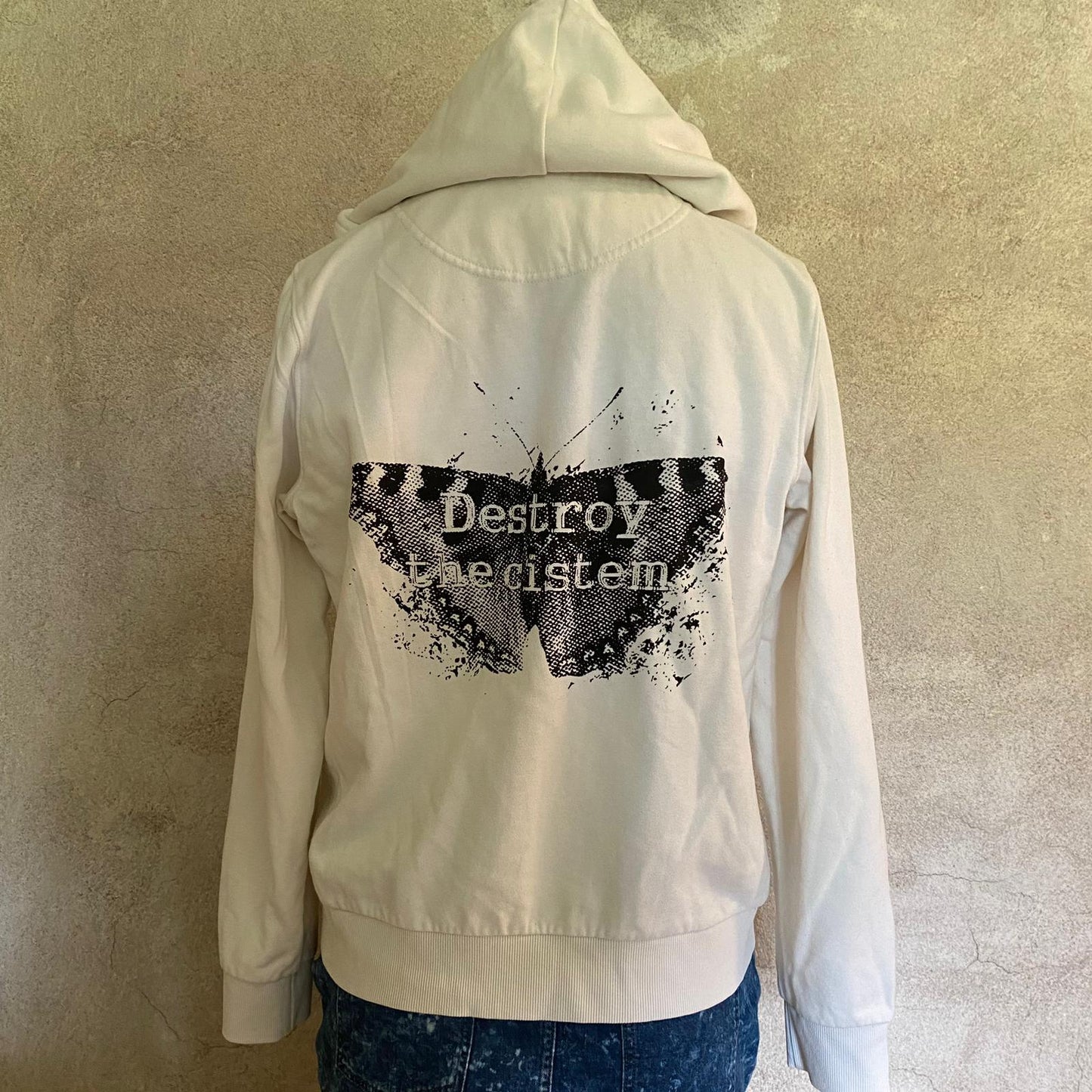 Destroy the system - M size hoodie