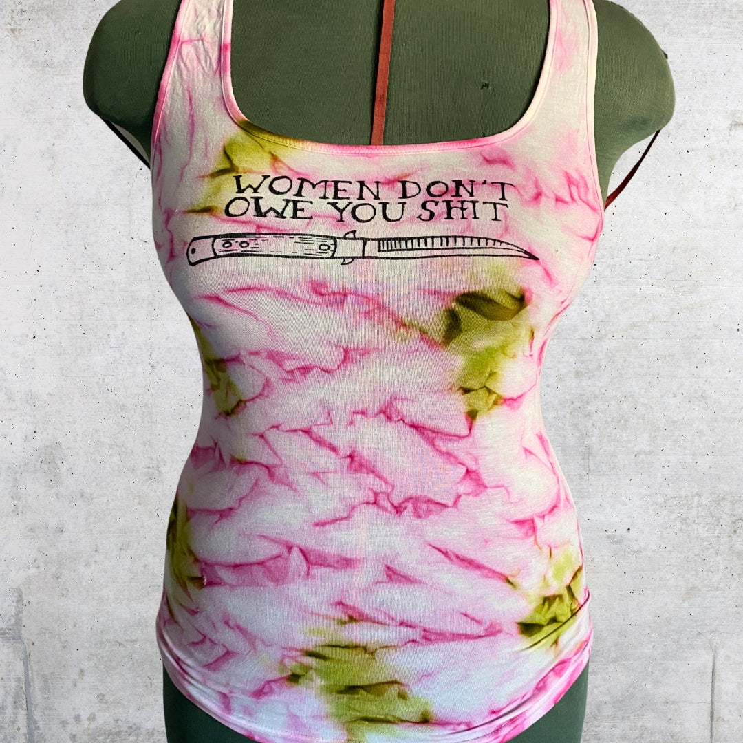 Women don't owe you shit - XS size top