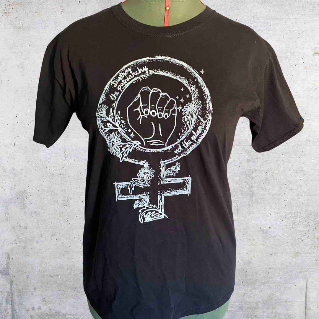 Destroy the patriarchy not the planet - T-shirt M