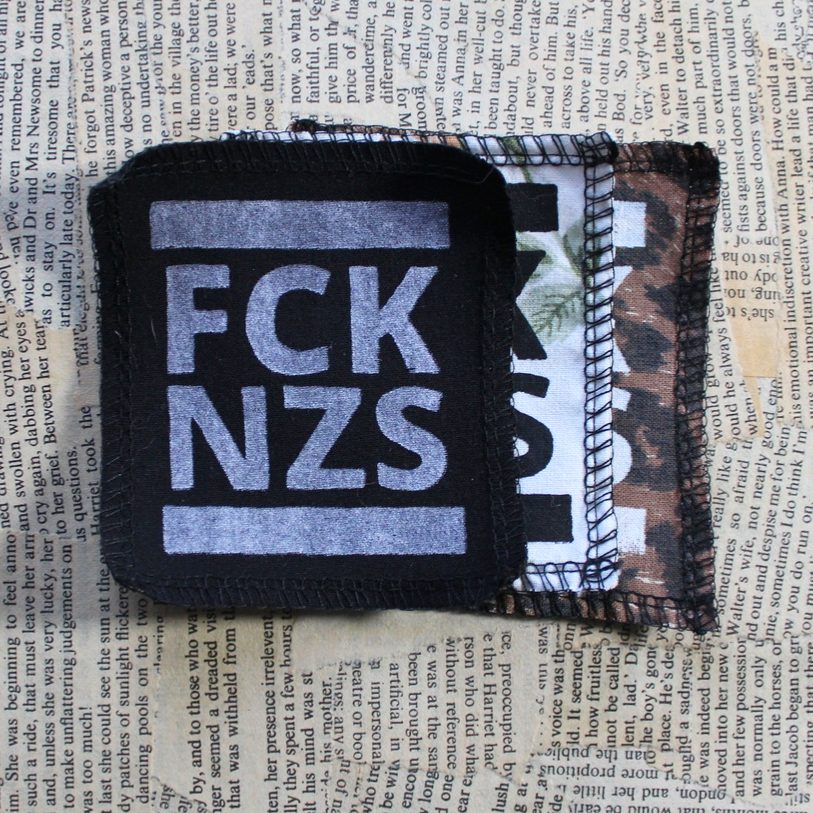 FCK NZS - pieni kangasmerkki