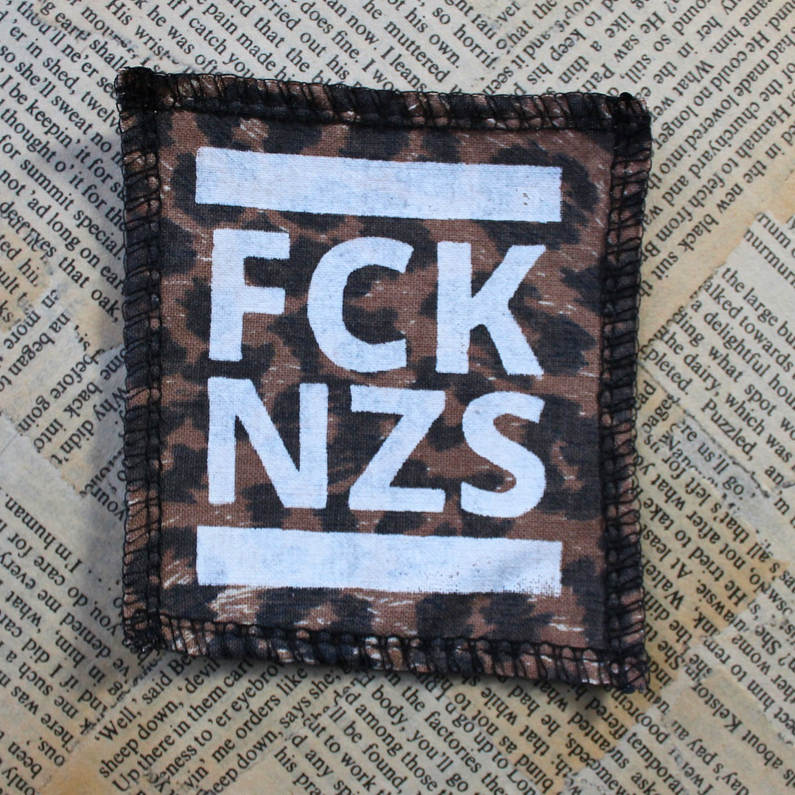 FCK NZS - pieni kangasmerkki