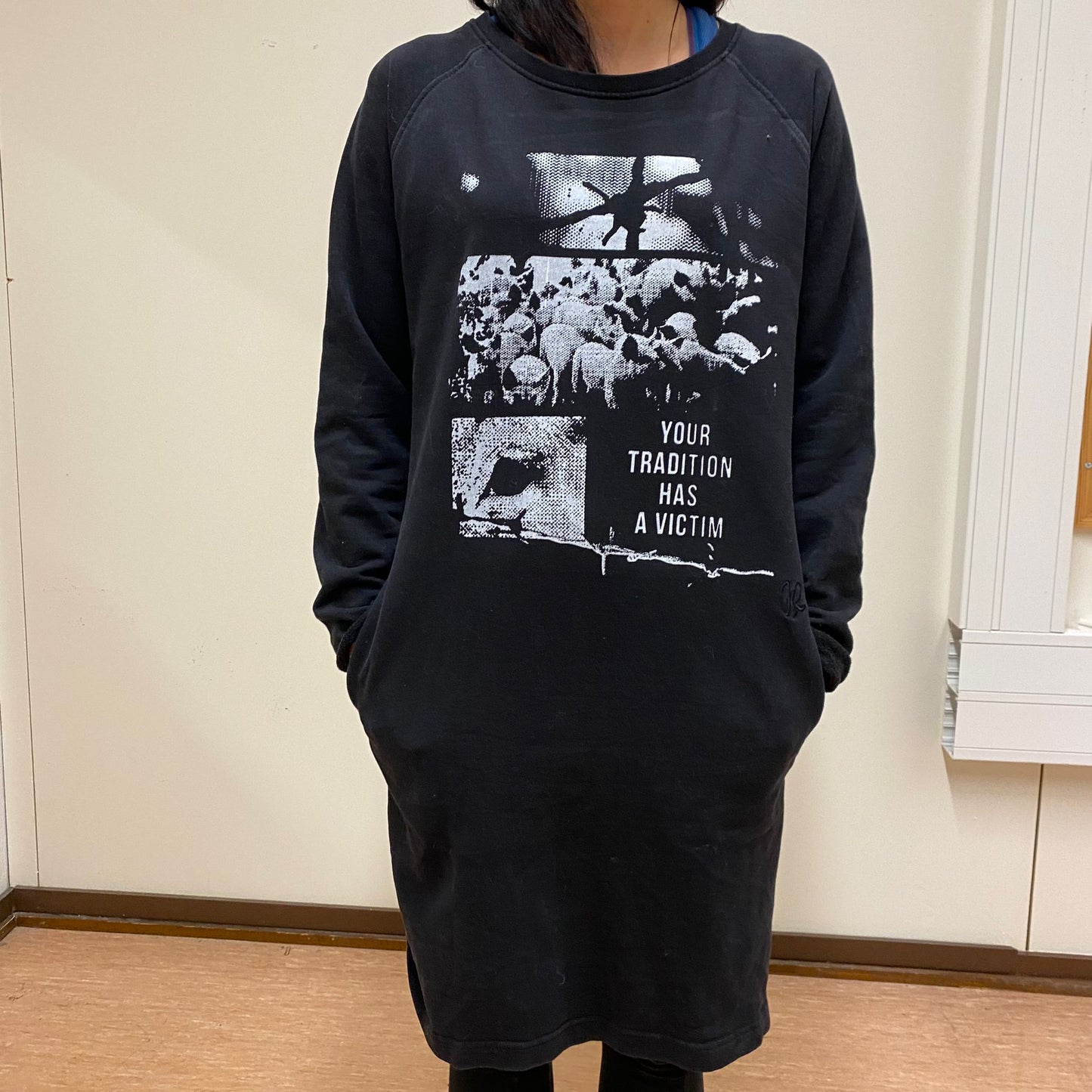 Your tradition has a victim - size M sweatshirt dress