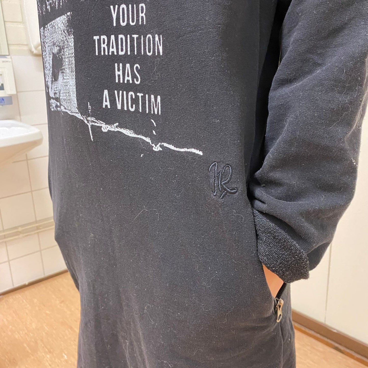 Your tradition has a victim - size M sweatshirt dress