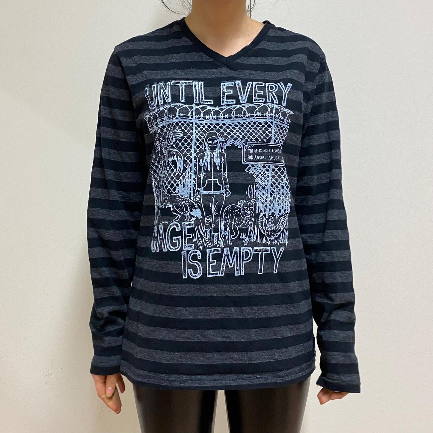 Until every cage is empty - M size long sleeve